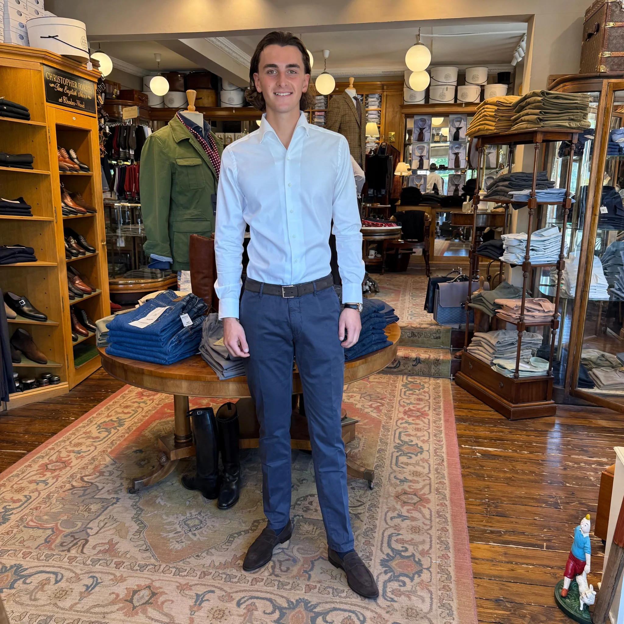 Cotton blind button down shirt - Image 3