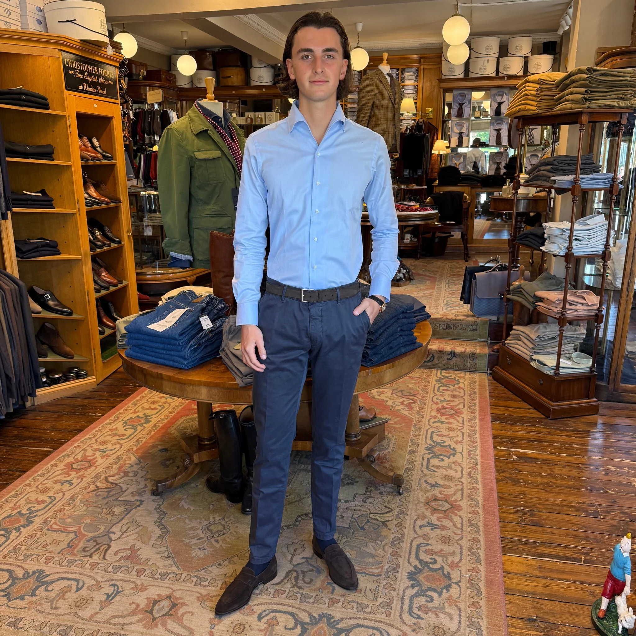 Cotton blind button down shirt - Image 5