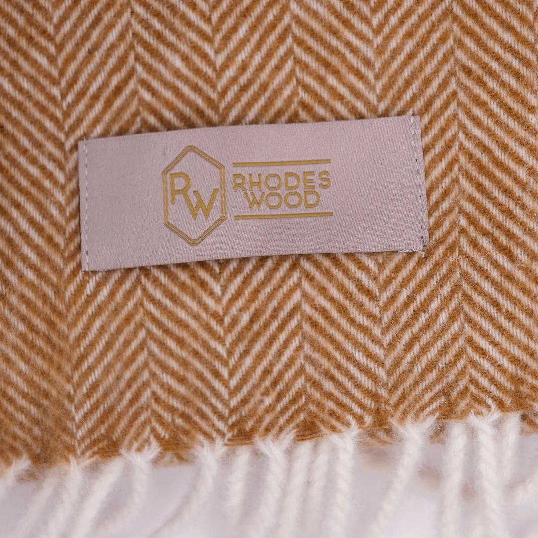 Cashmere Herringbone scarves - Image 4