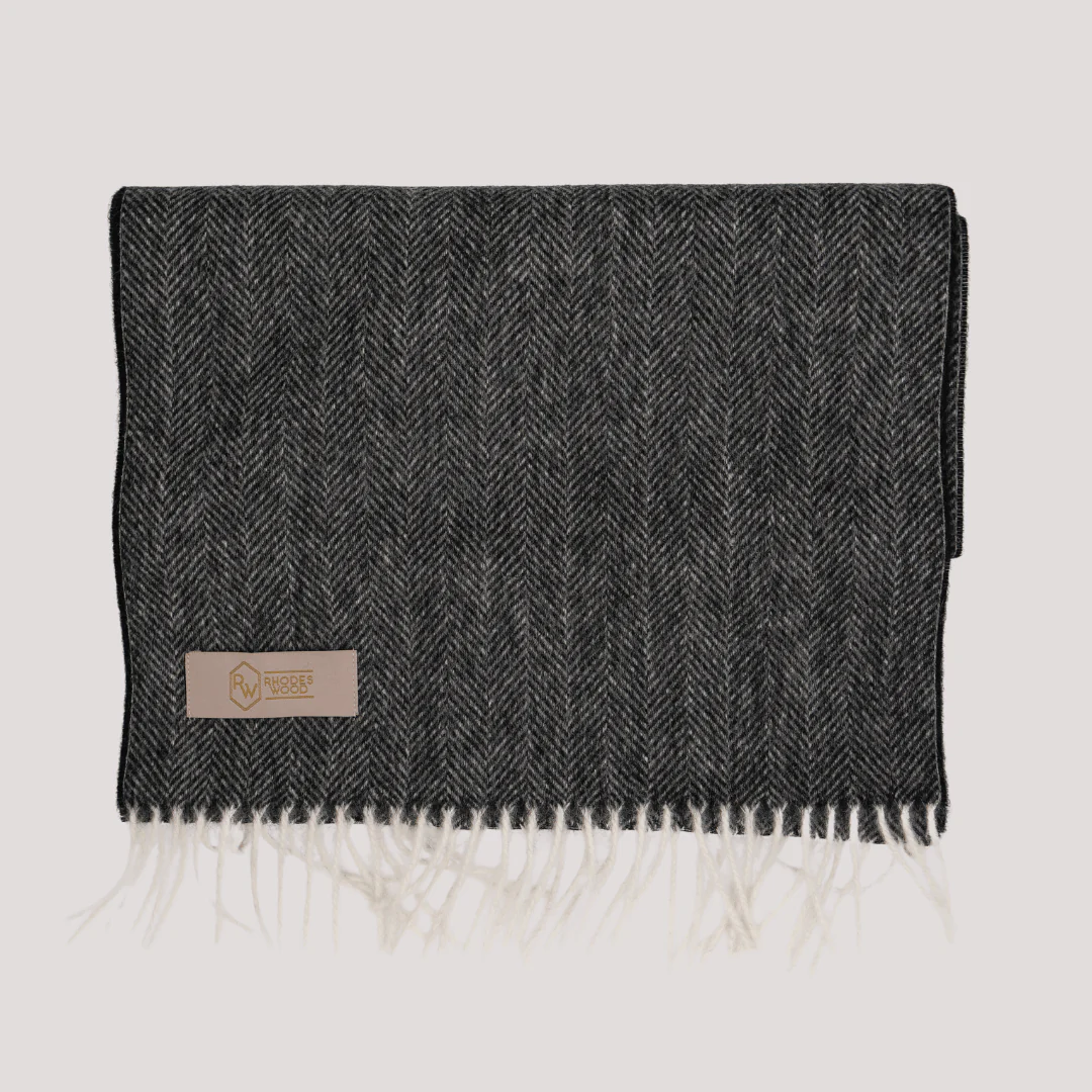 Cashmere Herringbone scarves - Image 7