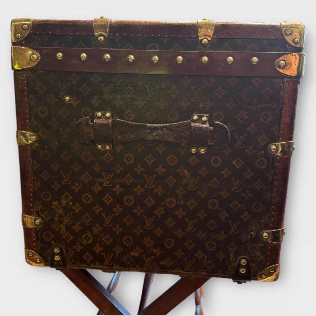 Early 1900s Louis Vuitton steamer trunk - Image 4