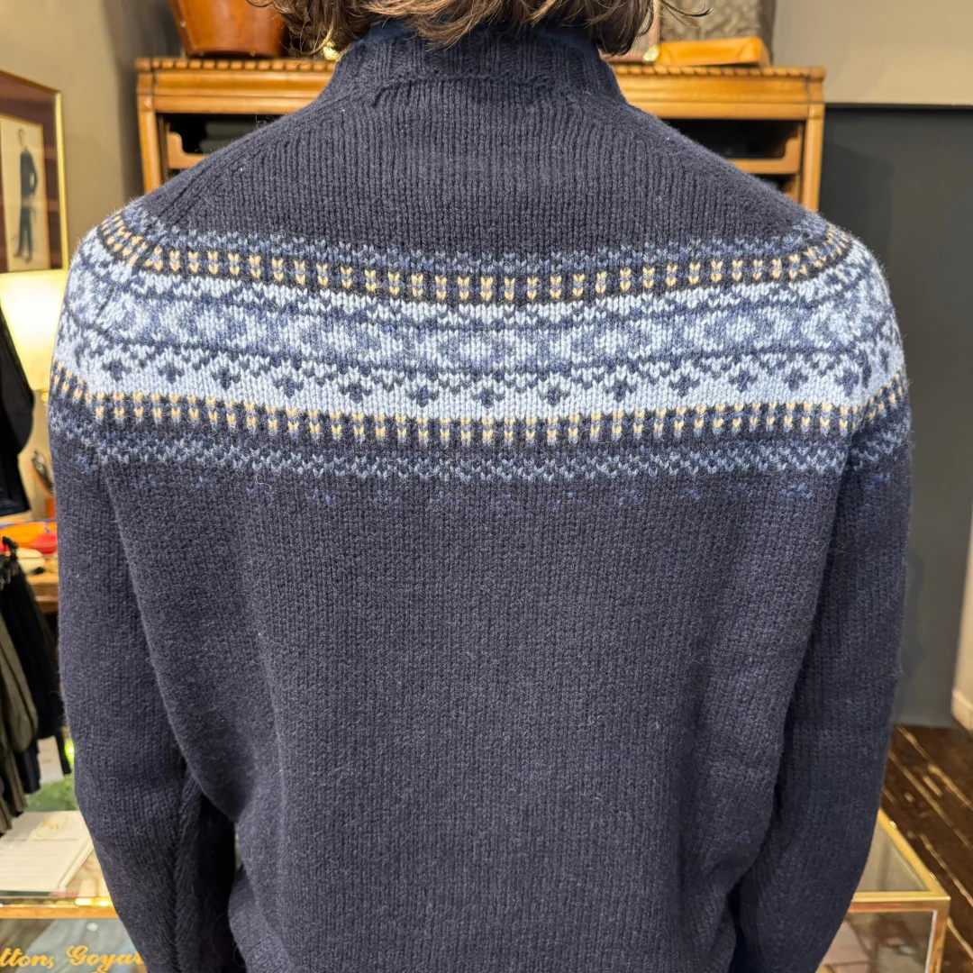 Fairisle Shetland sweater - Image 4