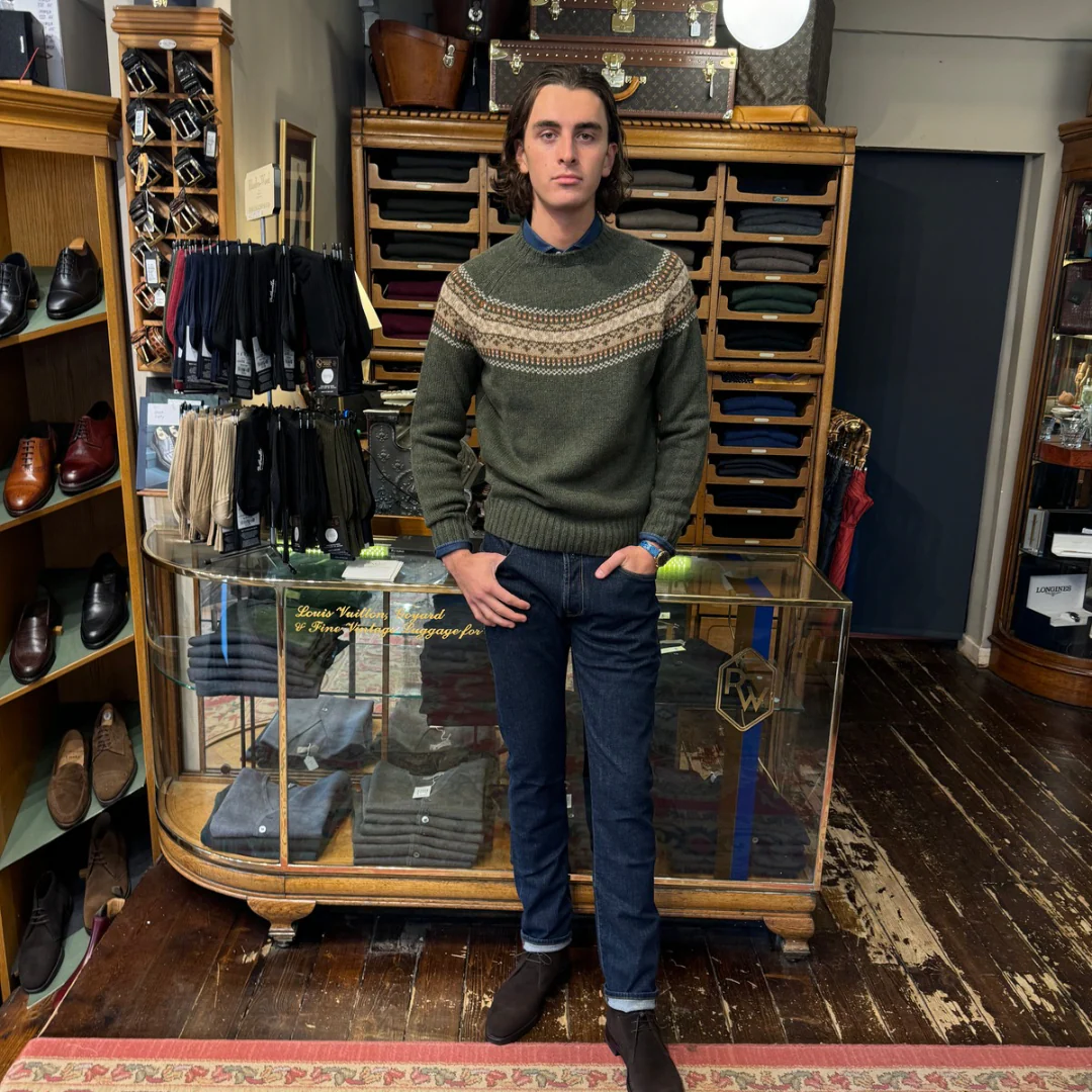 Fairisle Shetland sweater - Image 5