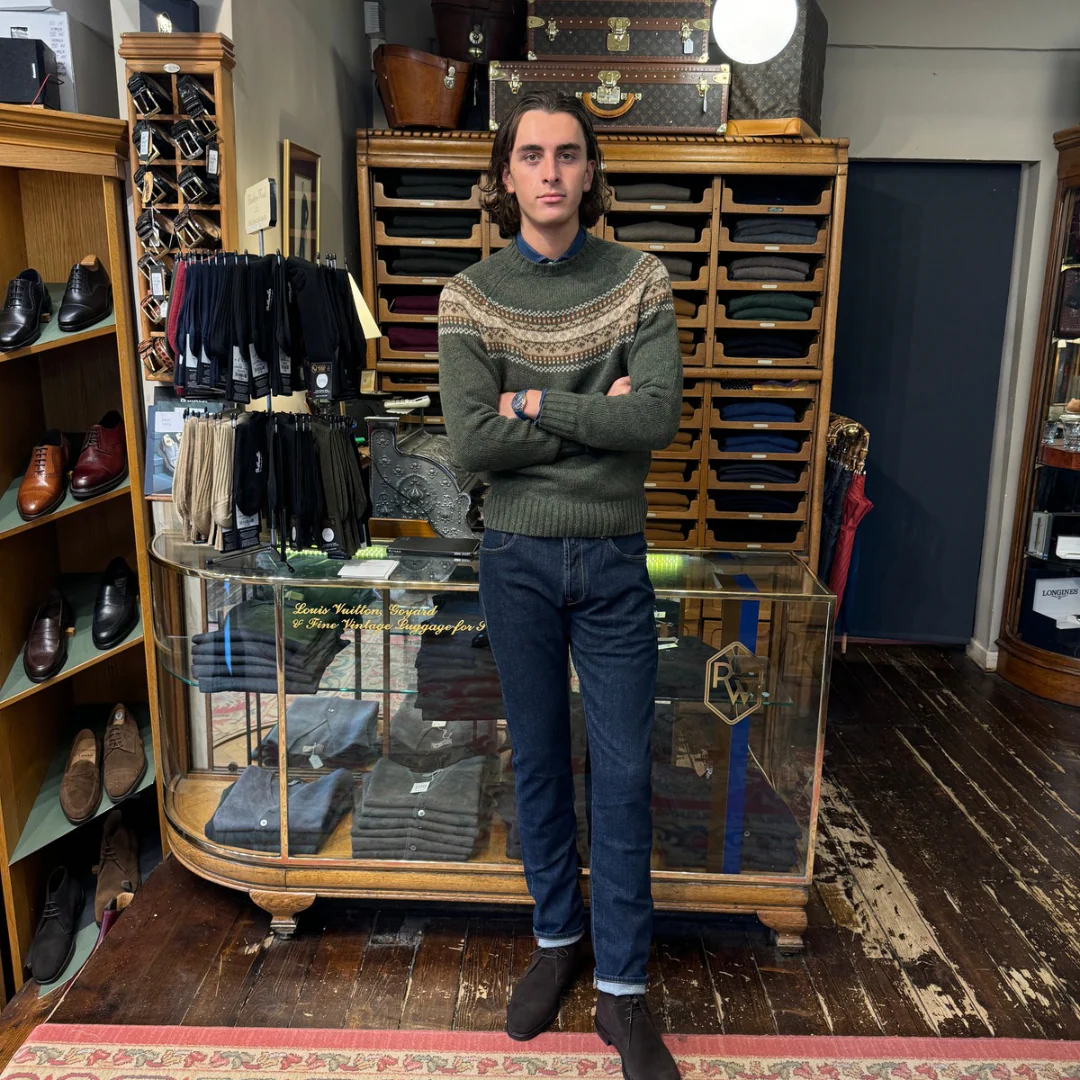 Fairisle Shetland sweater - Image 6