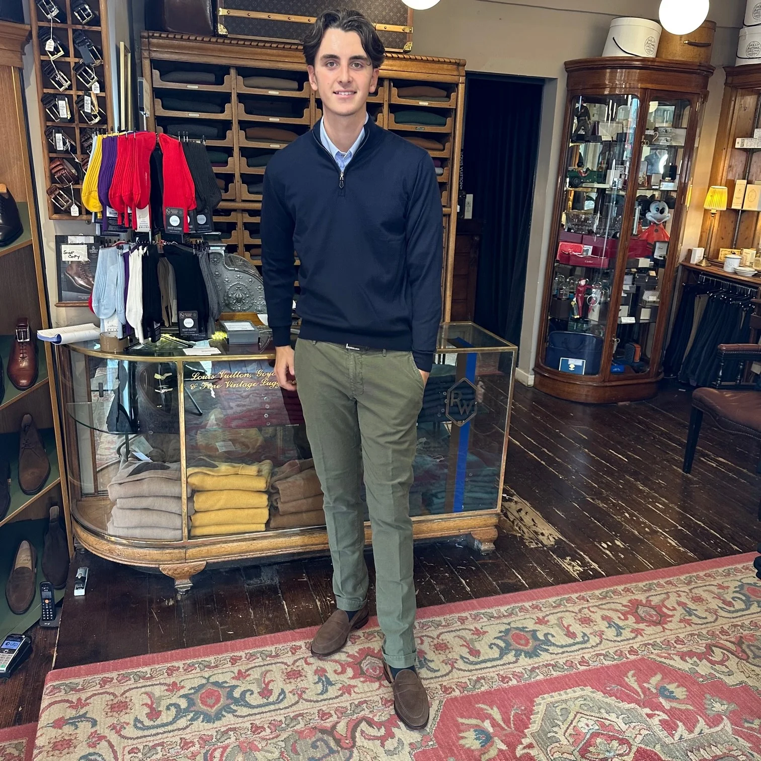 Incotex winter weight Chinos - Image 3