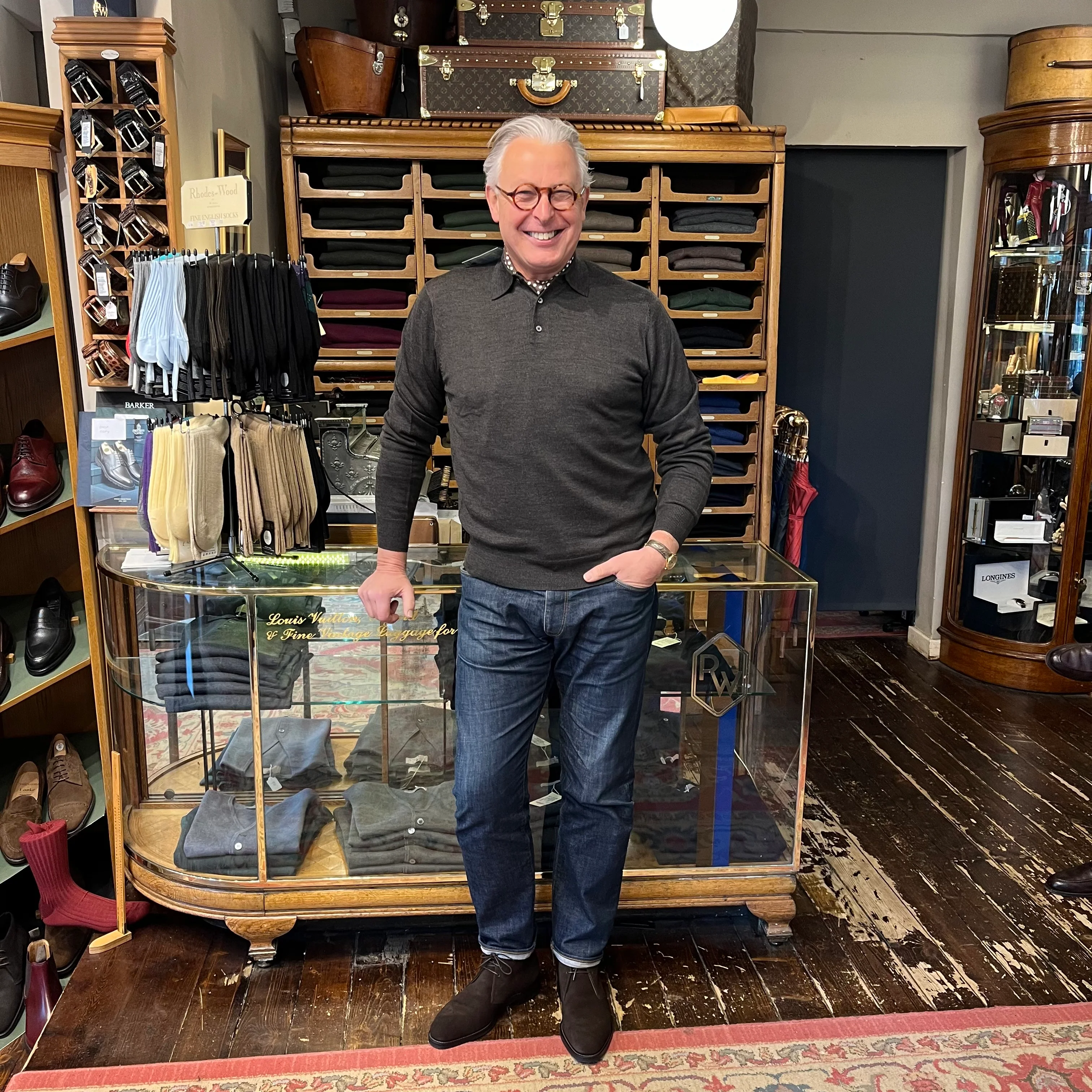 Knitted polo shirt - Image 4