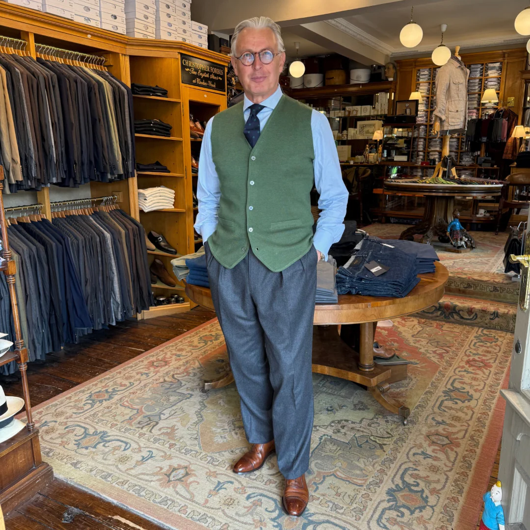 Knitted Waistcoat - Image 4