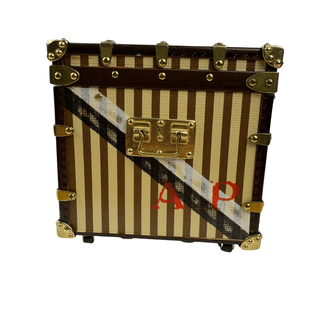 Louis Vuitton Rayee stripe Mini Trunk - Image 5