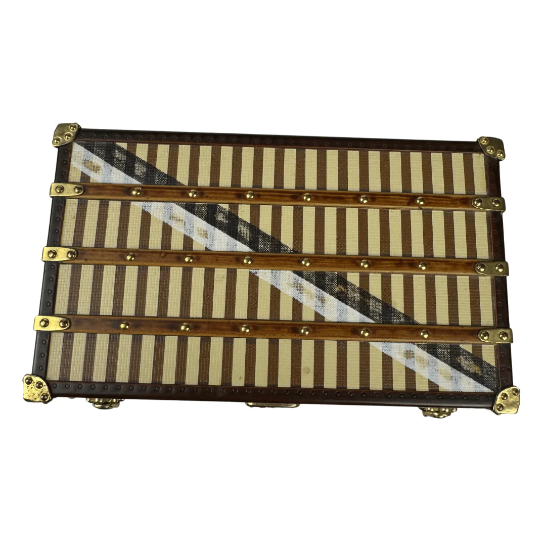 Louis Vuitton Rayee stripe Mini Trunk - Image 6