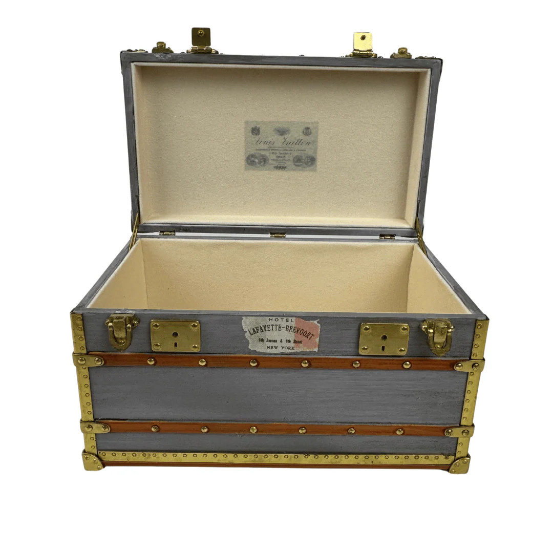 Louis Vuitton Zinc Mini Trunk - Image 6