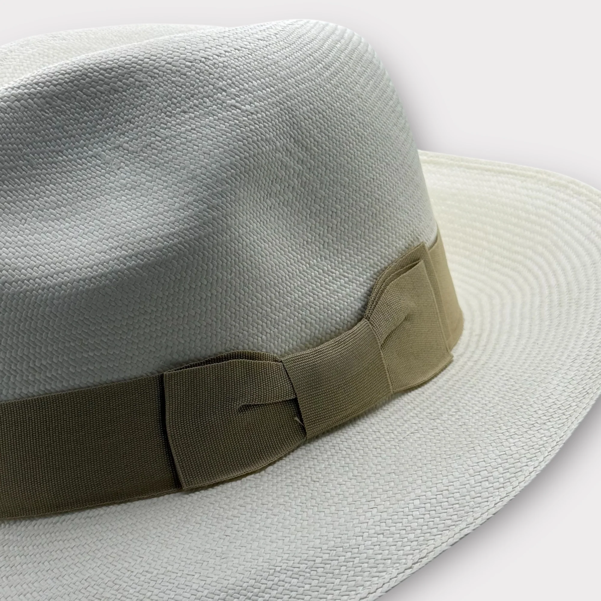 Rhodes Wood Panama Hat - Image 3