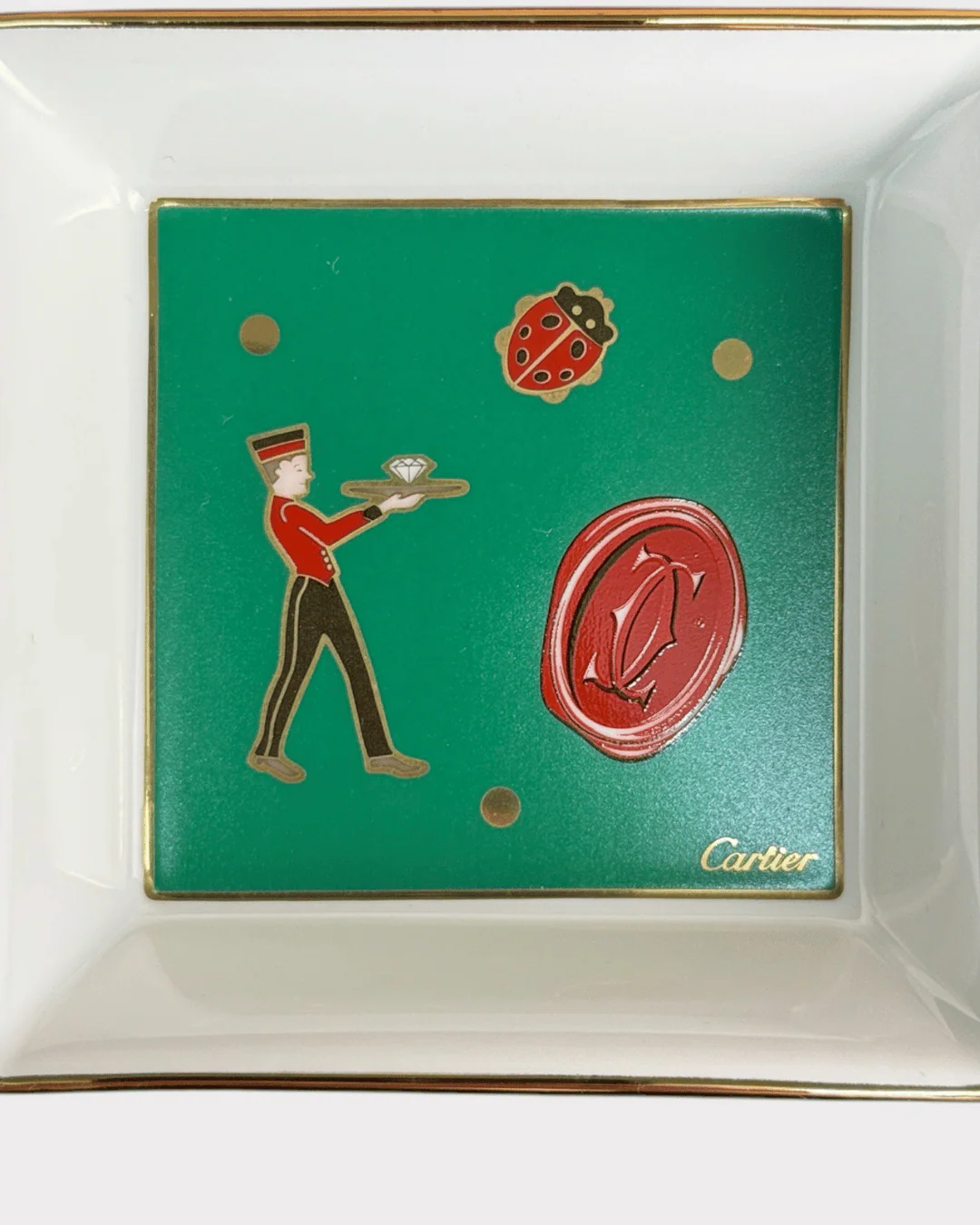 Set of 3 Cartier trinket trays - Image 3
