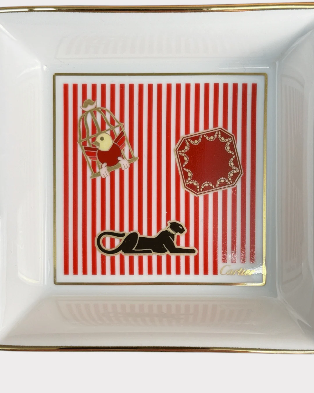 Set of 3 Cartier trinket trays - Image 4