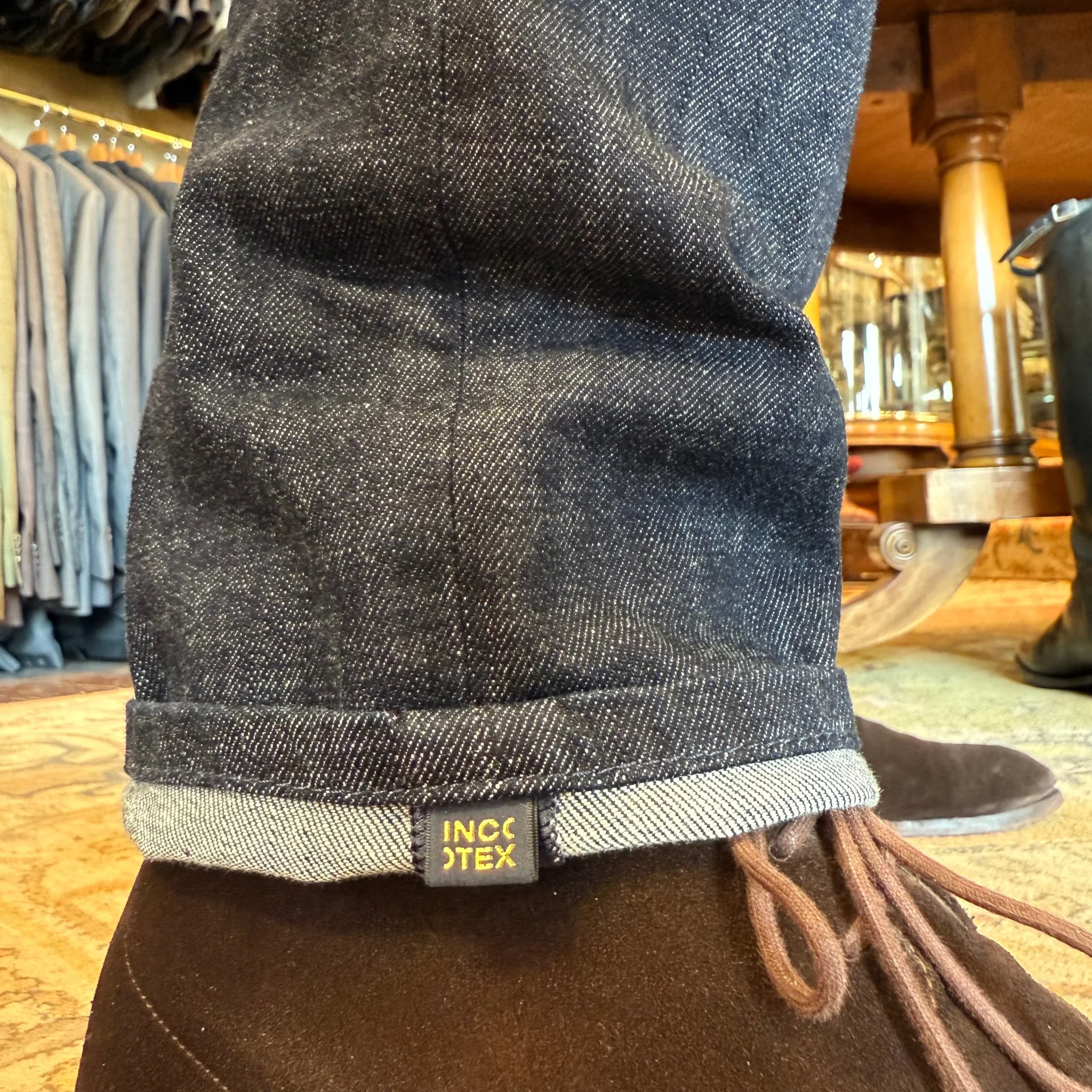 Tapered tailored jeans - Image 3