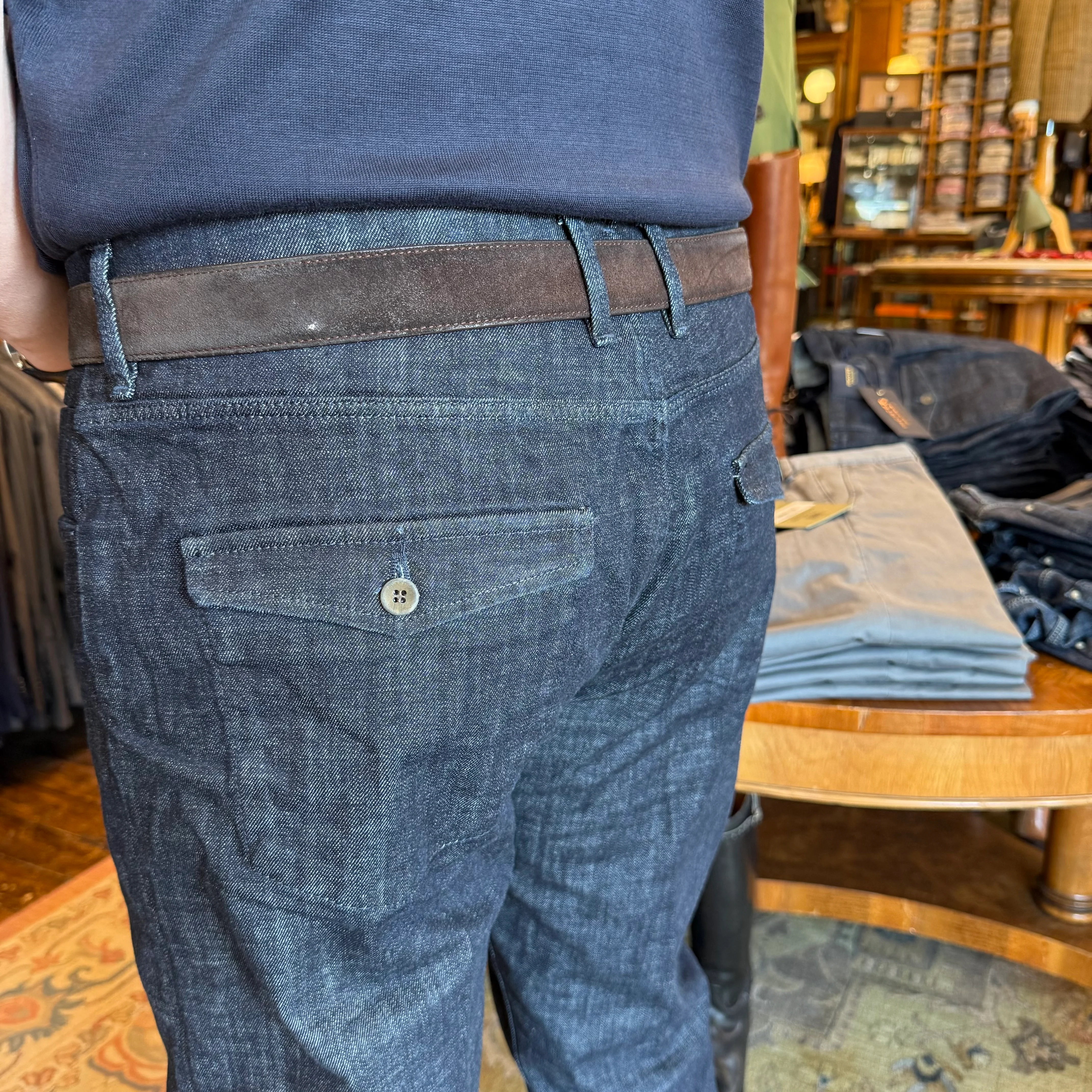 Tapered tailored jeans - Image 5