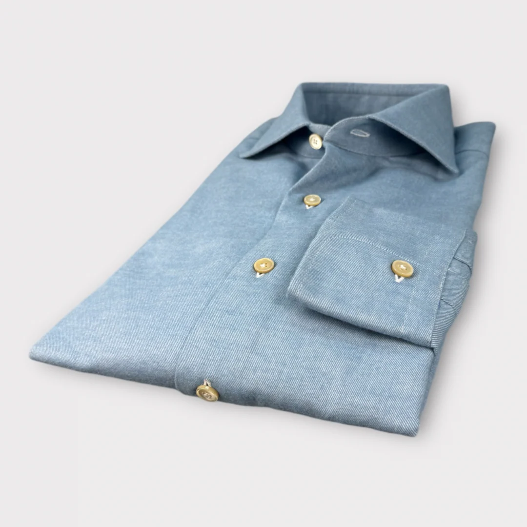 Soft cotton twill shirt - Image 12